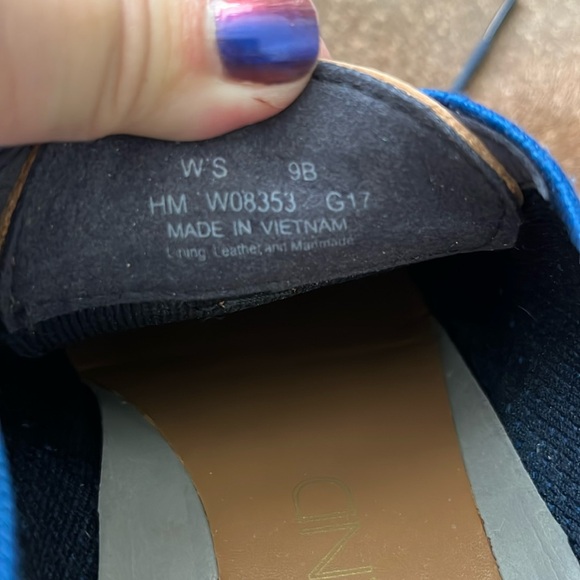 Cole Haan 4.ZERØGRAND Stitchlite Oxfords Comfort Knit Limoges Marine Blue - Picture 10 of 10